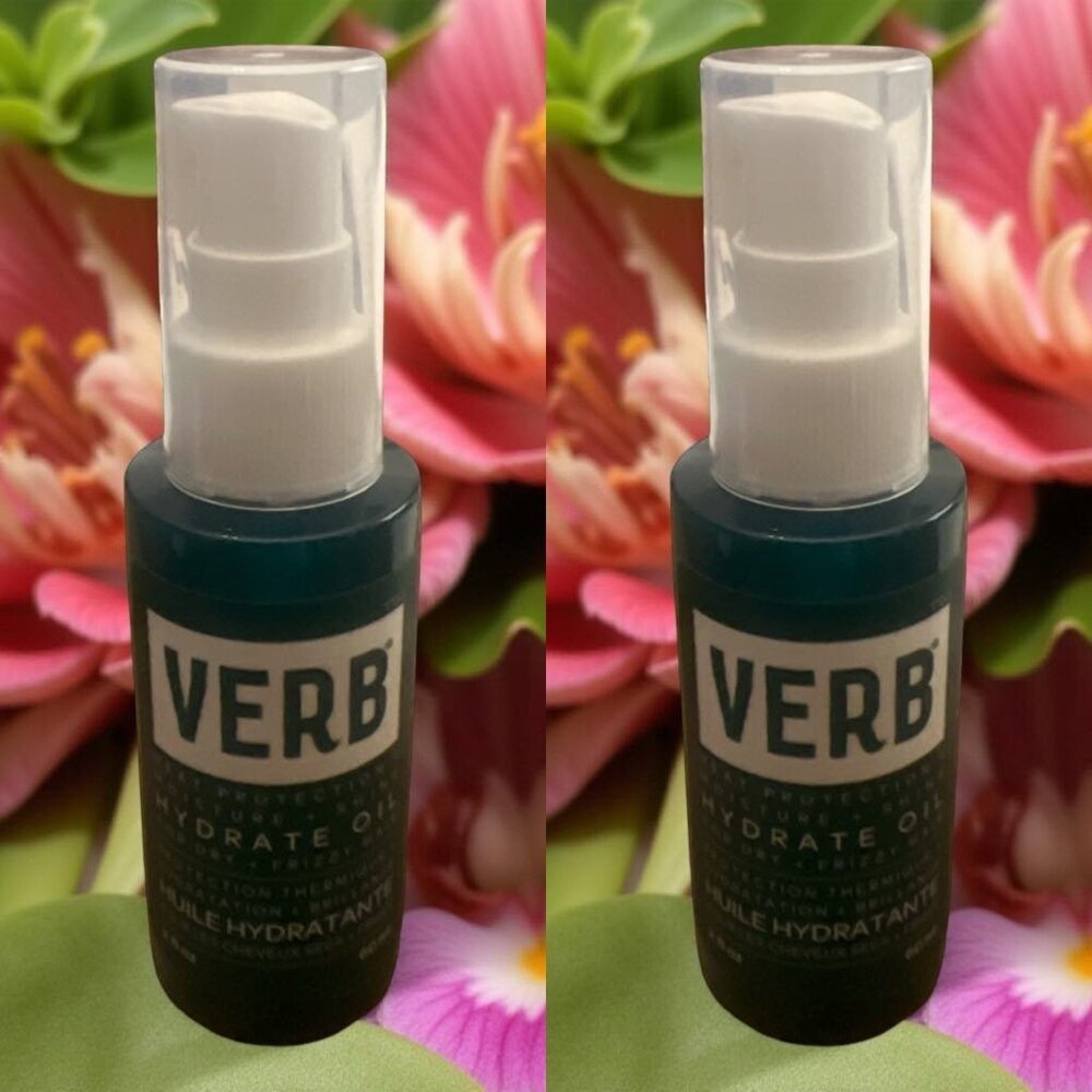 Verb Hydrate Oil for Dry and Frizzy Hair 2 oz_ 2 units
